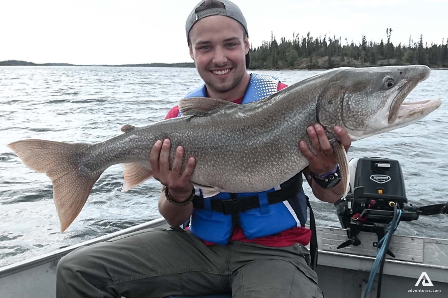 Man catches big figh