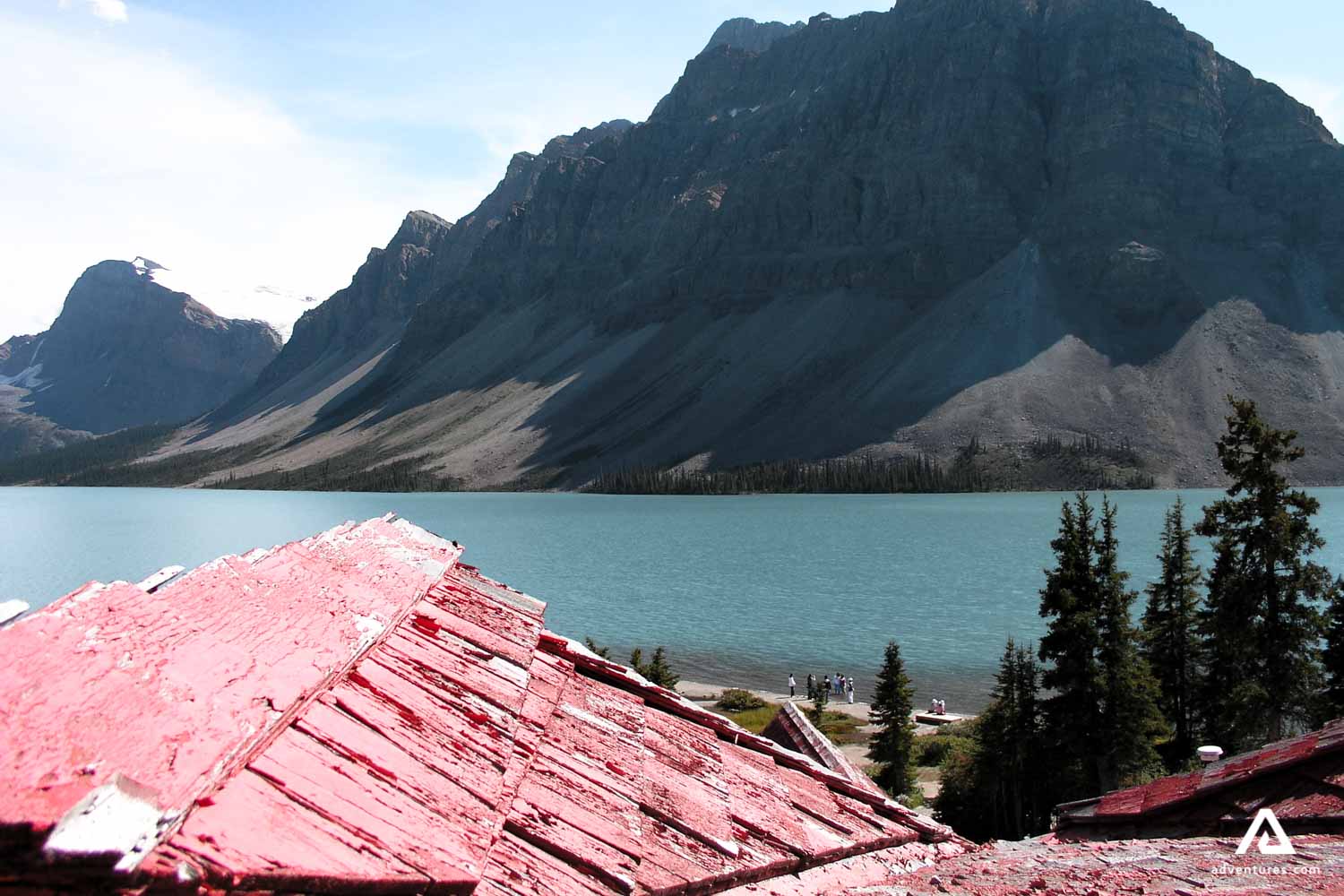 landscape view in alberta mountains canada