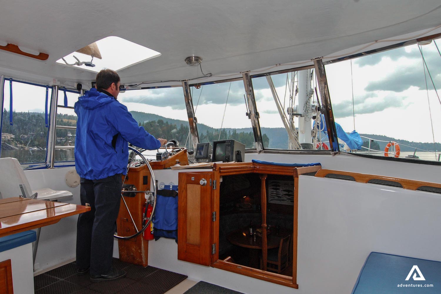 Captain of a sailing boat