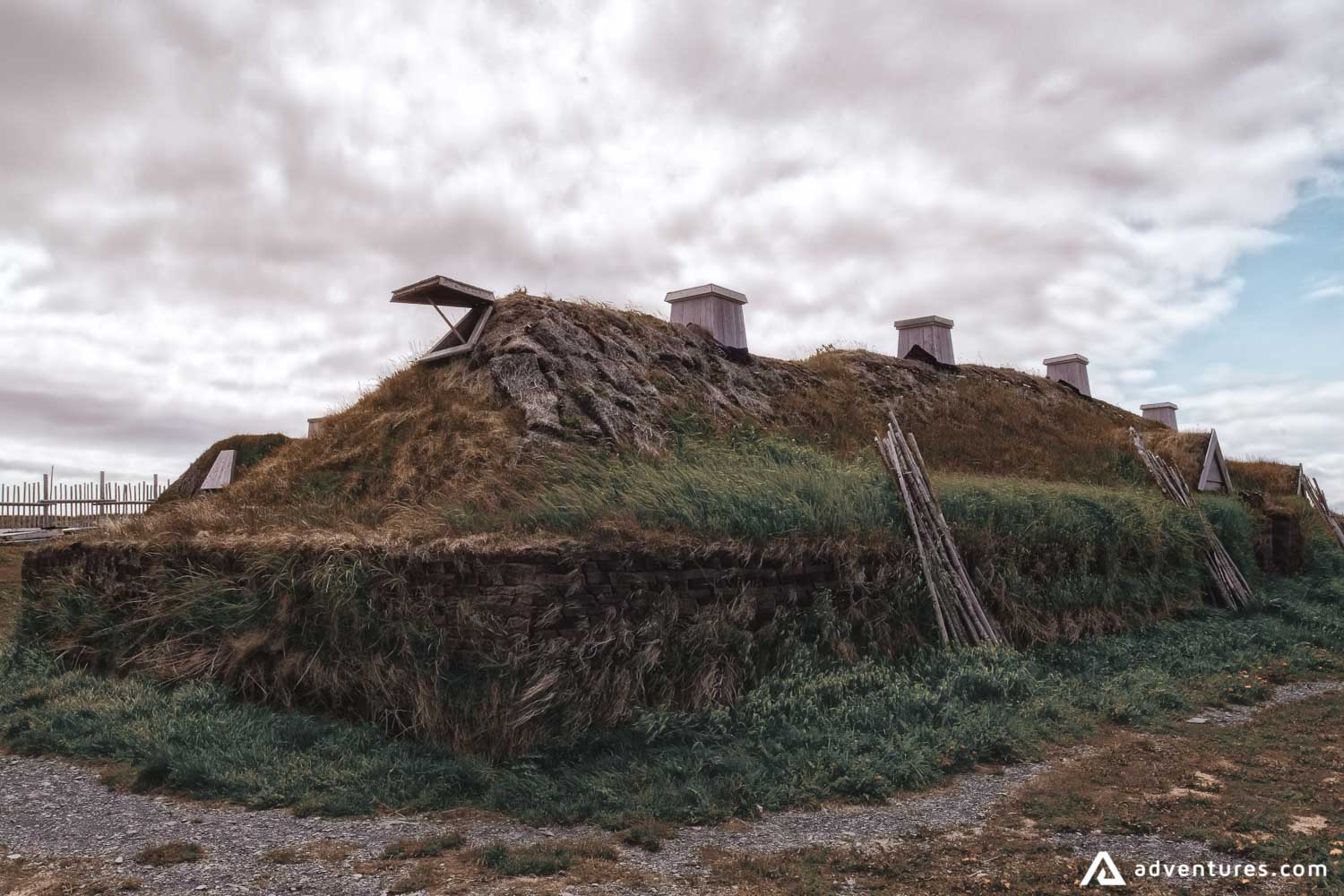 old house in rural area in canada