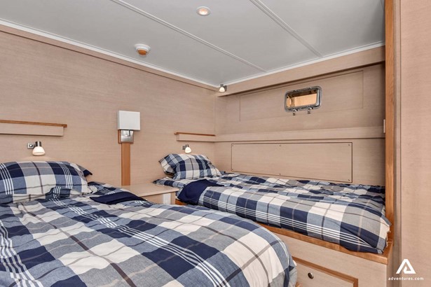 Beds on a sailing ship