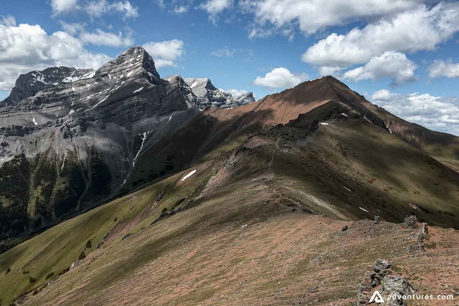 Mountain Range Landscape in Canada