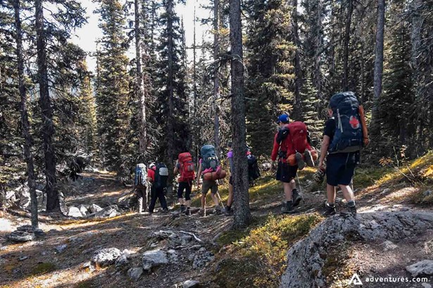 Backpacking through the Banff Trail