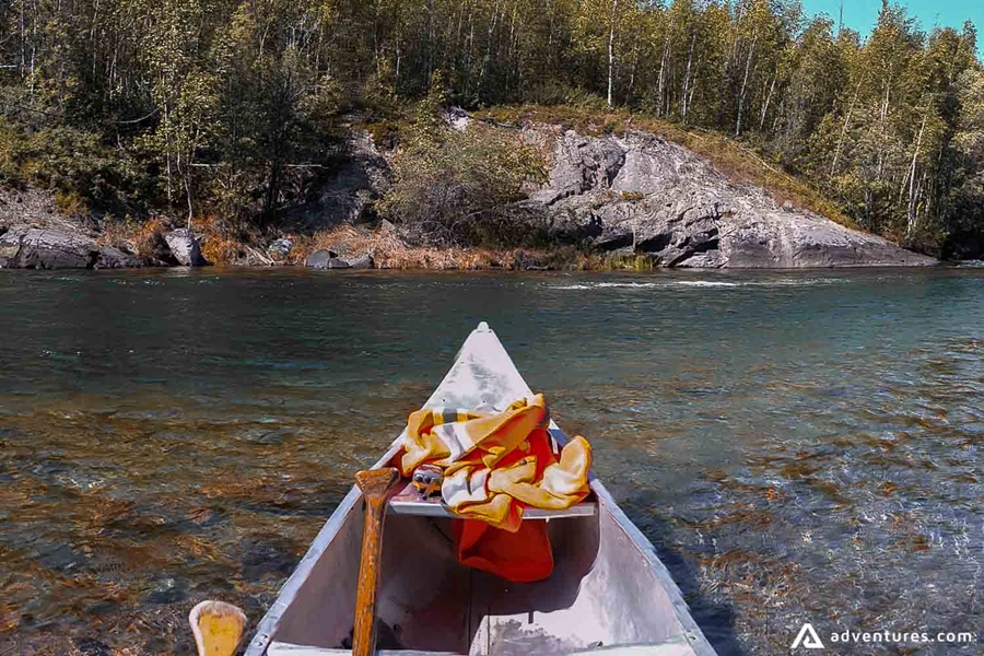 Canoeing tour in Canada