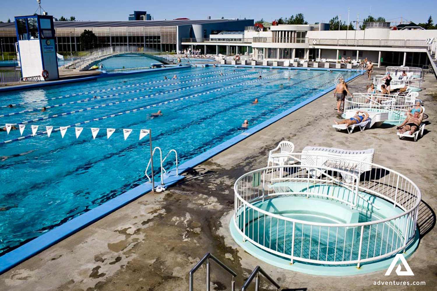 Laugardalslaug Swimming Pool in reykjavik