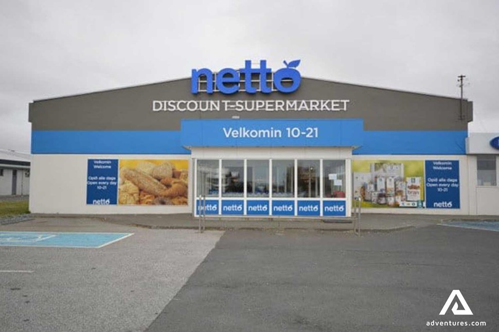 netto shop in keflavik in iceland