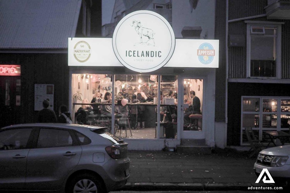 Icelandicstreetfood bistro cafe in iceland