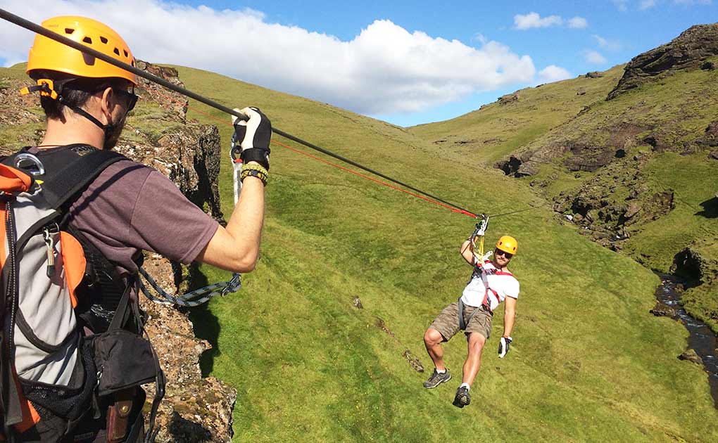Zipline Tour from Vik - South Iceland 