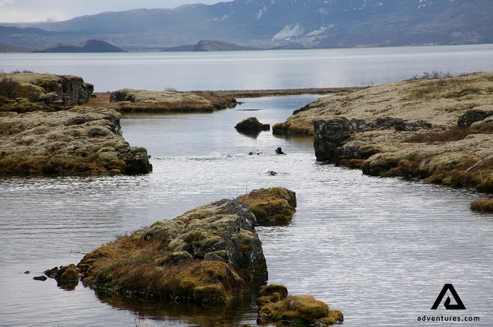 Silfra Fissure Landscape View