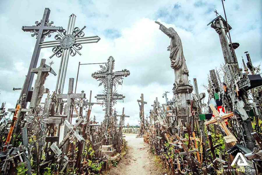 hill of the crosses in siauliai