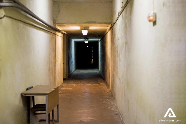 prison bunker in vilnius lithuania