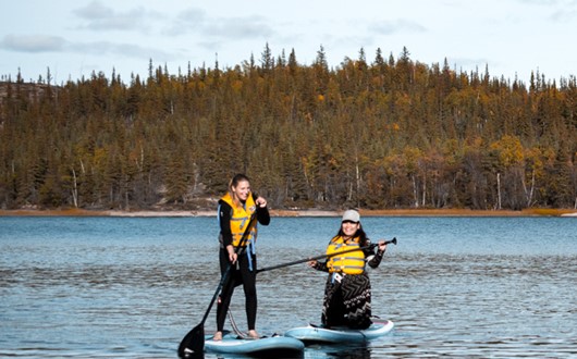 A variety of outdoor adventures from a wilderness lodge in NWT