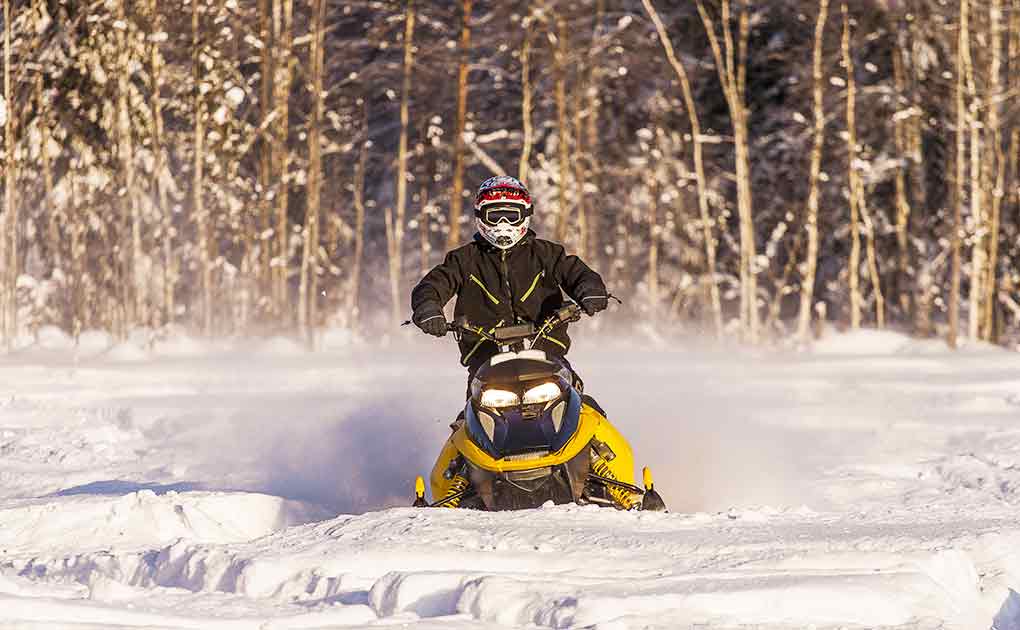 Snowmobiling Tours in Sweden