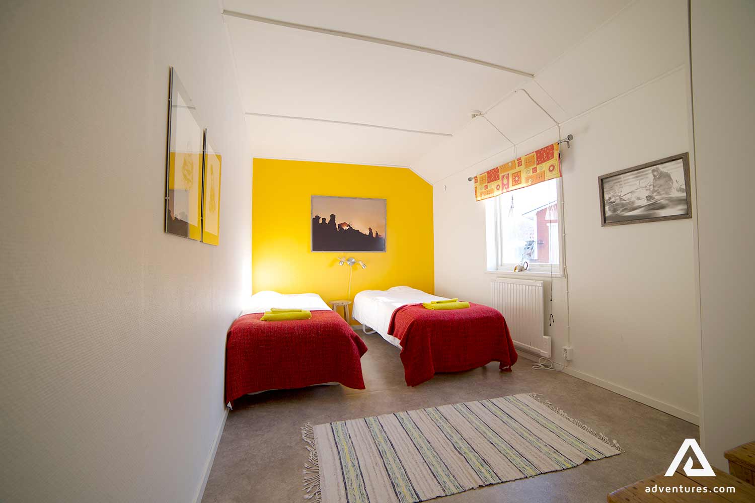 bedroom hotel room view