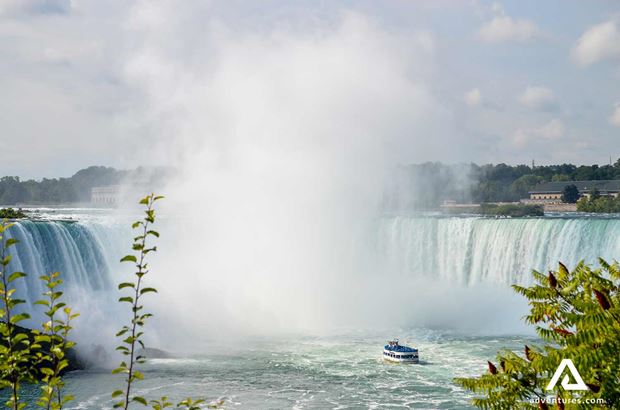 niagara falls view from walking path niagara falls view from walking path