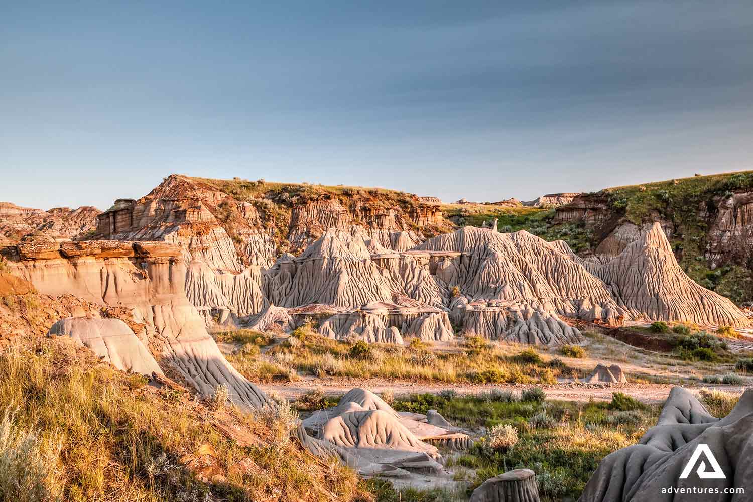 Badlands in Dinosaur Provincial Park 