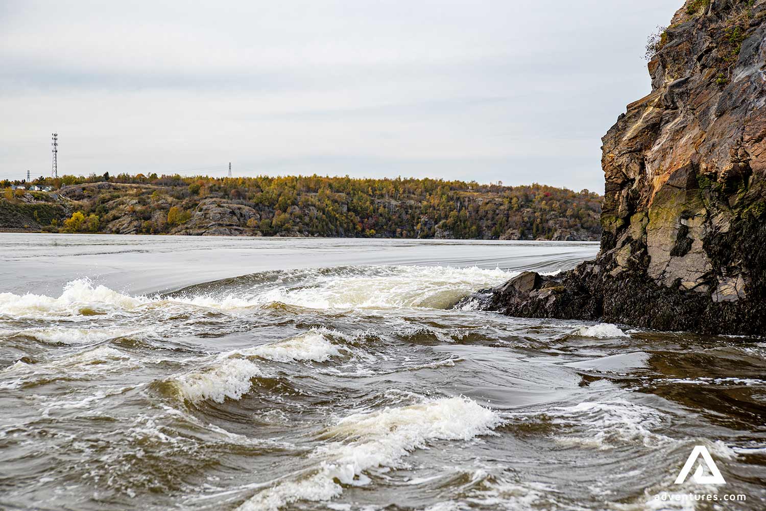 View Behind The Boat Saint John in canada
