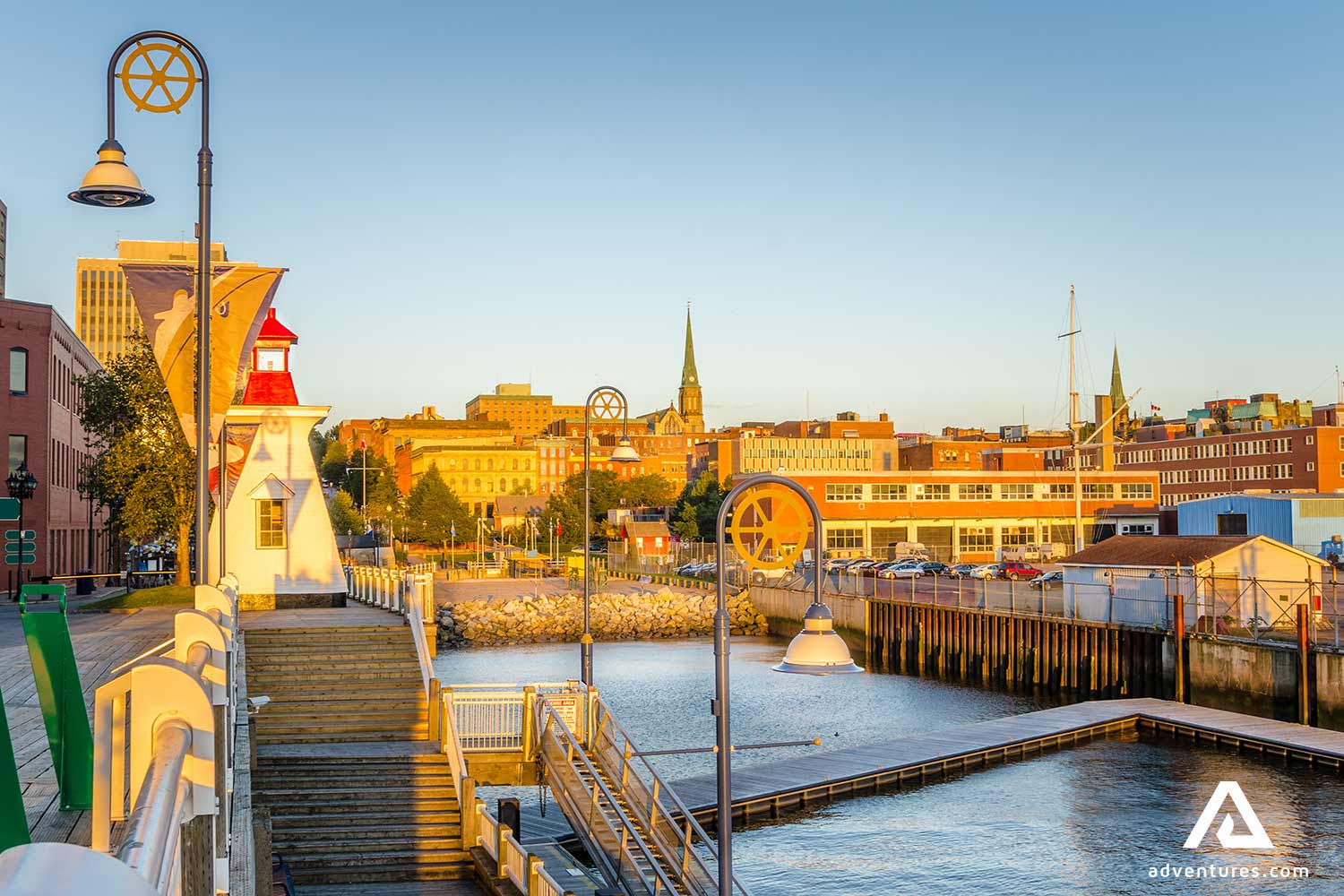 Saint John sunset view