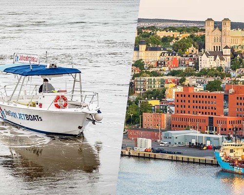 Ultimate Saint John Tour with Sightseeing Jet Boat