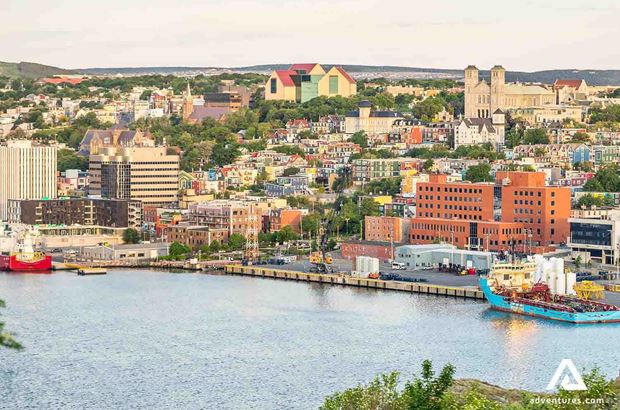 saint john aerial view saint john aerial view in canada