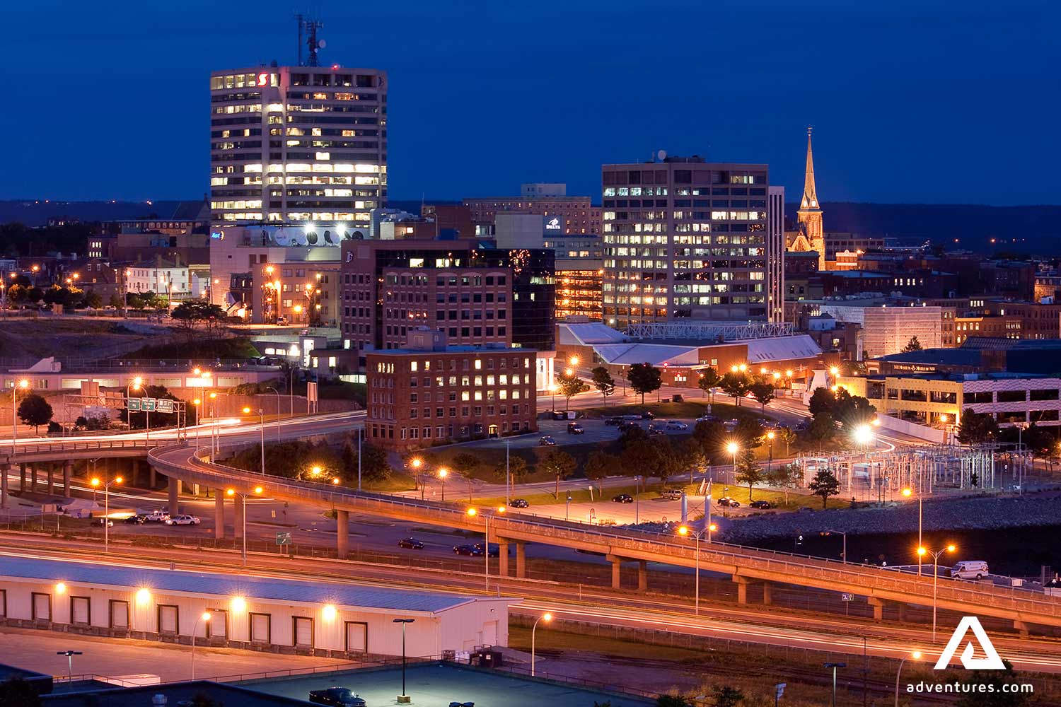 Night View Of Saint John