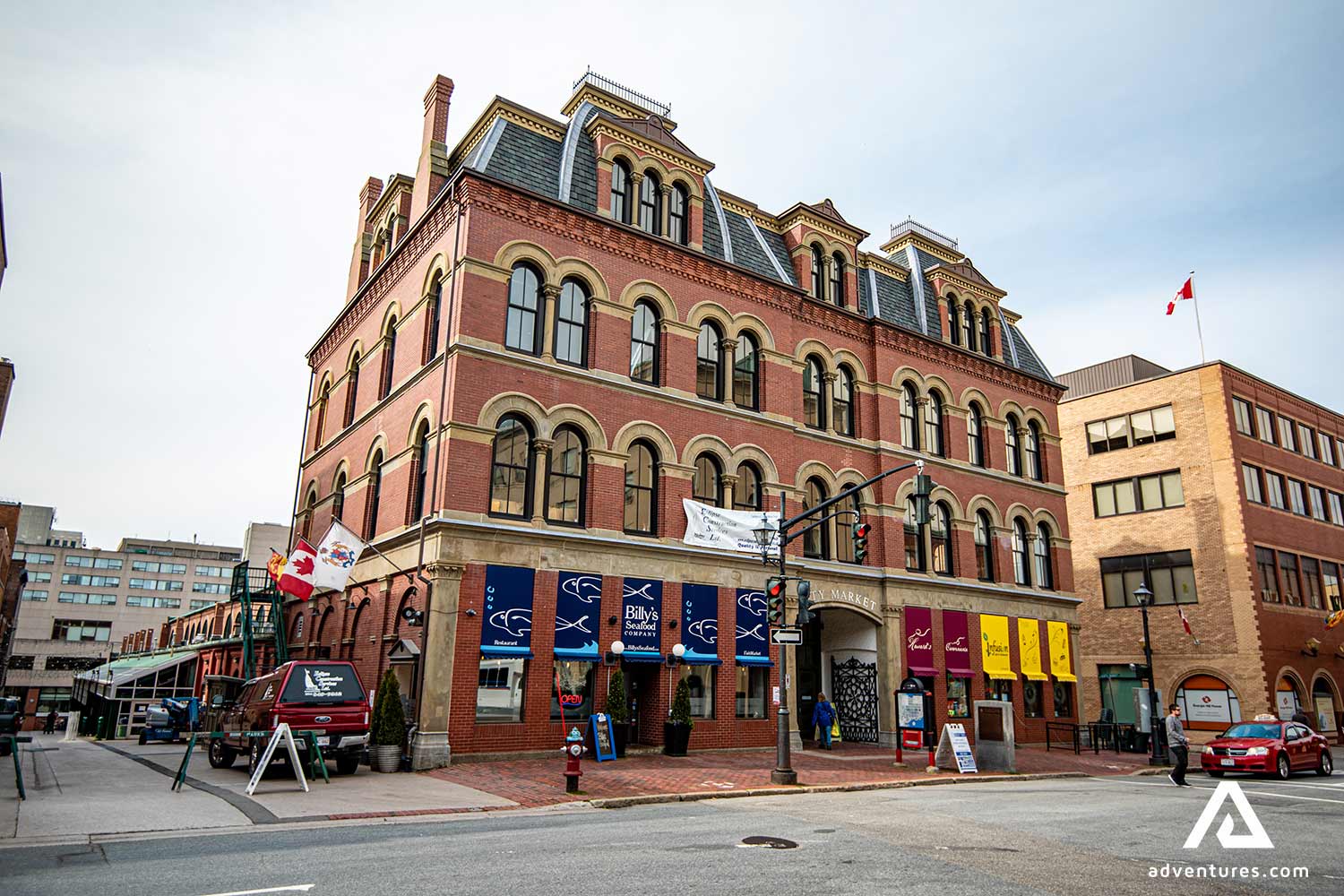 old town building in saint john city