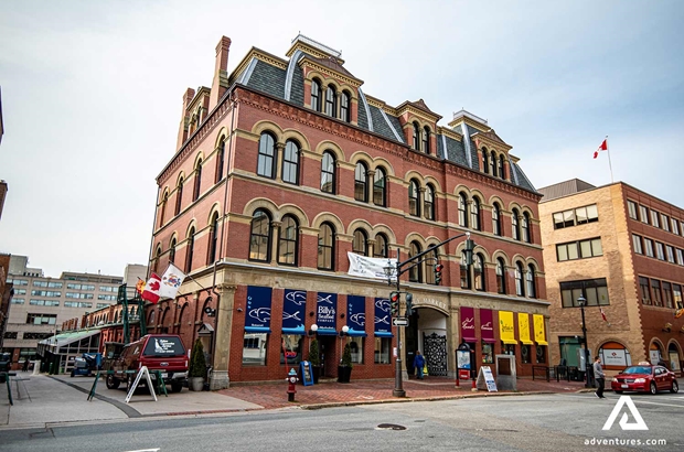 old town building in saint john city