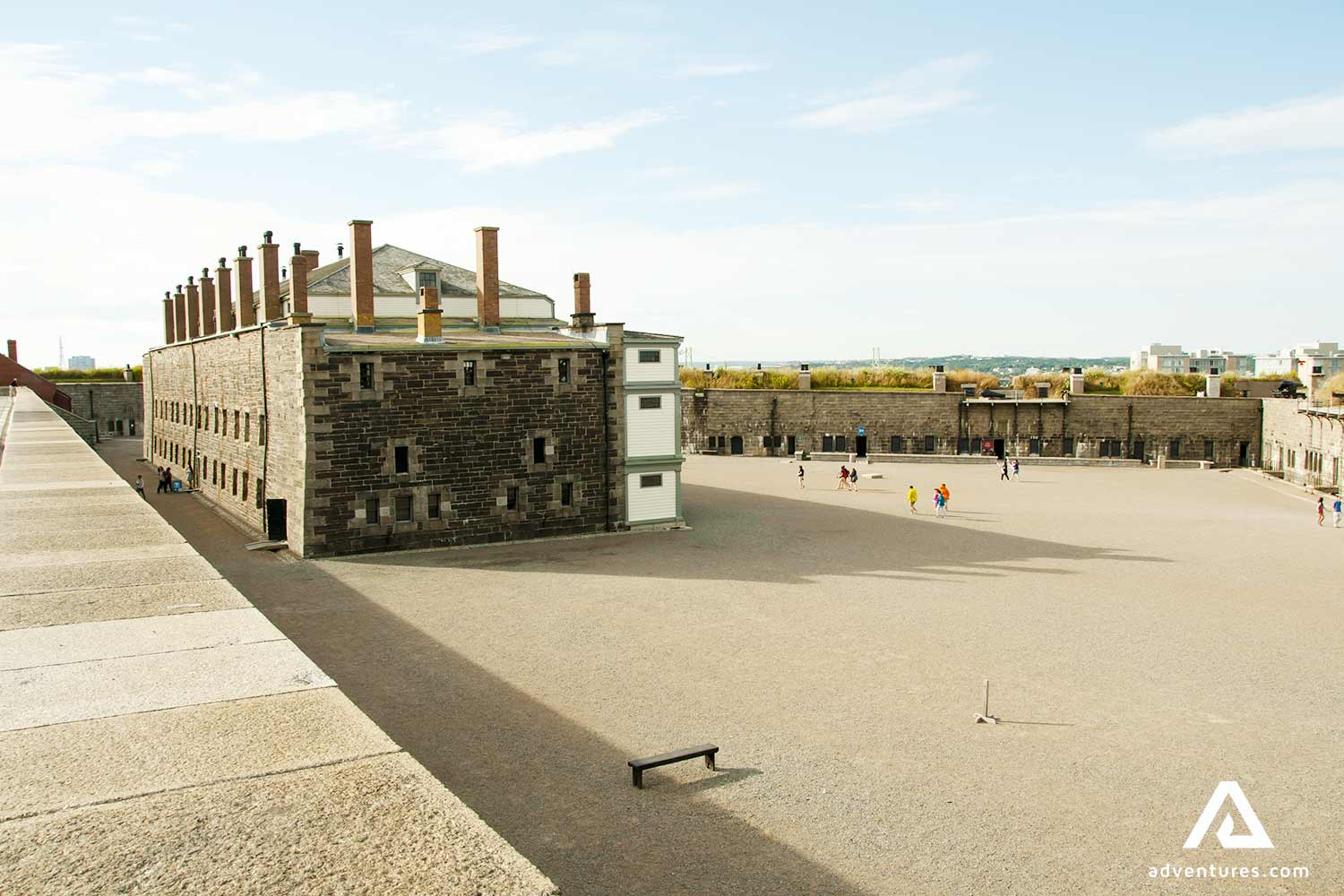Halifax Citadel Inside View in canada