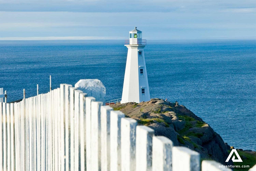 White Lighthouse in Newfoundland