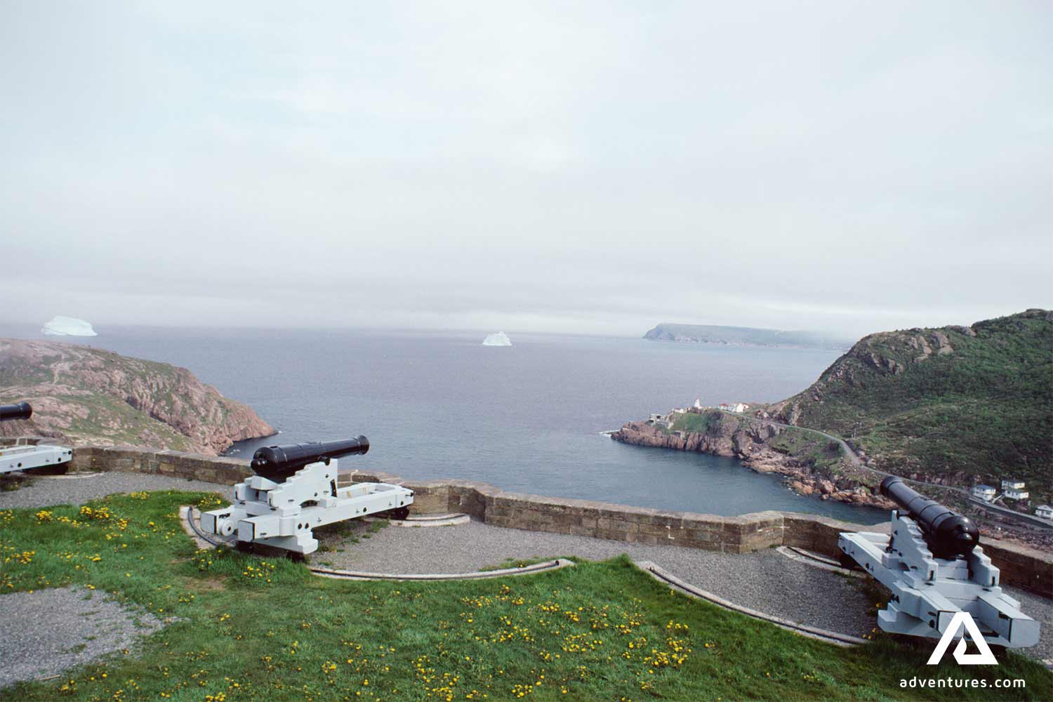 Landmark area Canons in Saint John in canada