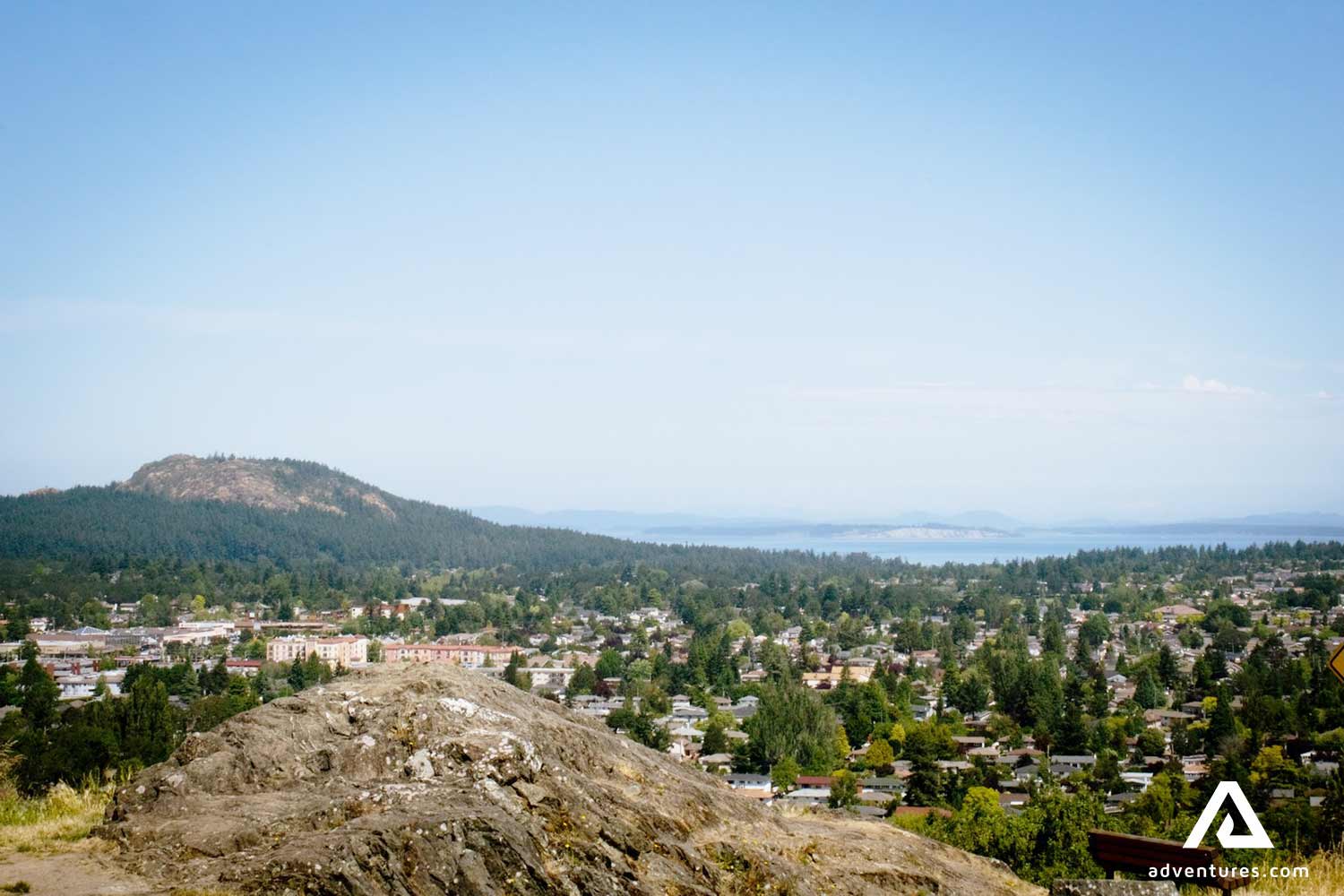 View From Mount Tolmie in canada