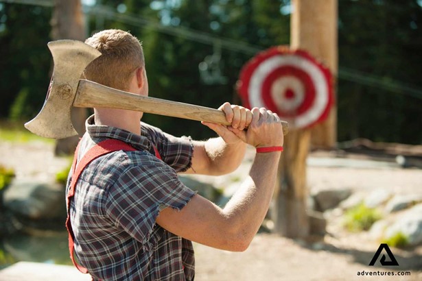 Lumberjack Competition Show north of vancouver