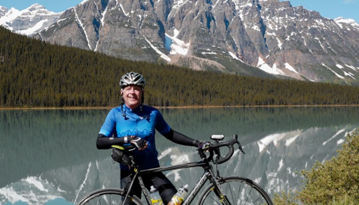 Rocky Mountain lakes cycling tour