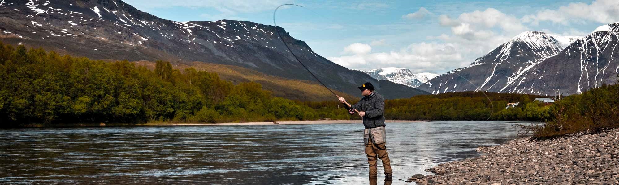 Stream & River Fly Fishing Of Rainbow Trout