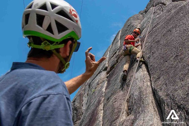 guide showing how to rock climb in canada