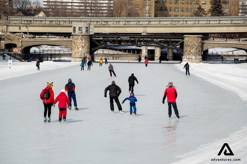 winterlude festival in ottawa city in canada