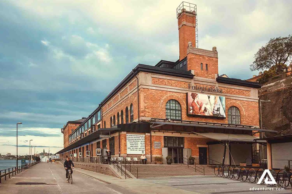 building view of fotografiska photo art gallery in stockholm