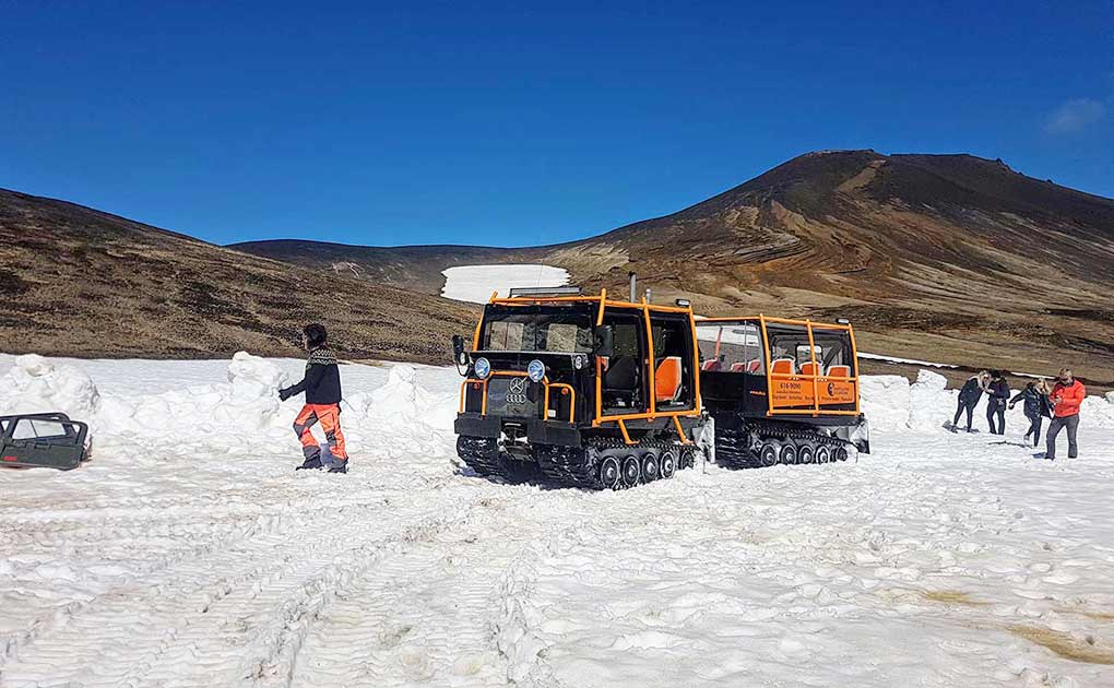 Snowcat Tour on Snaefellsjokull Glacier