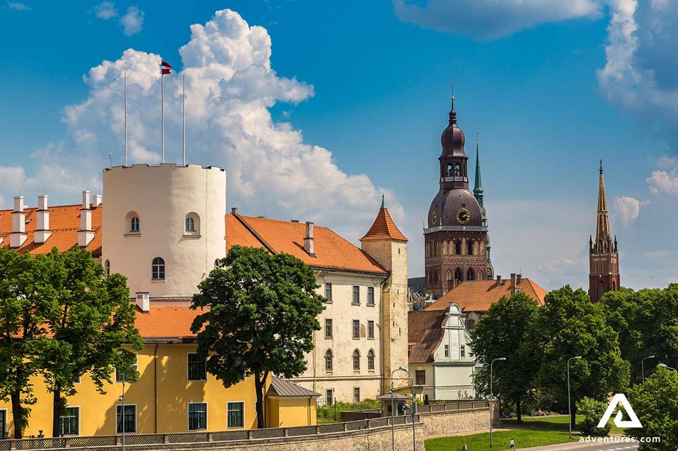 Riga Castle in latvia