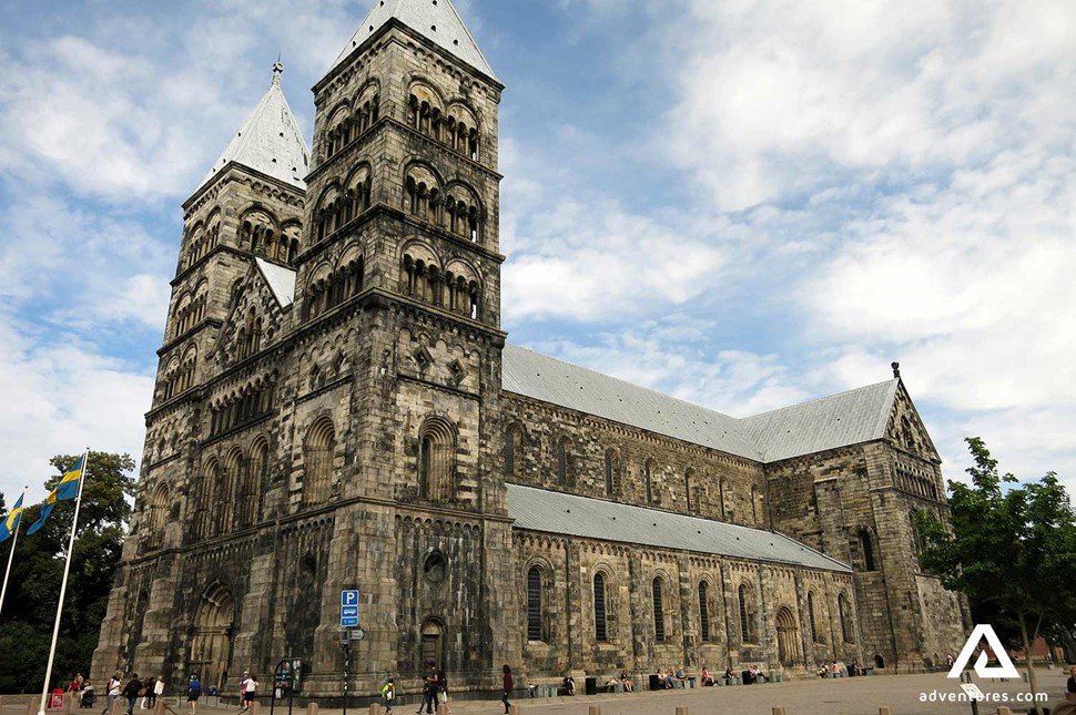 lund cathedral church in sweden