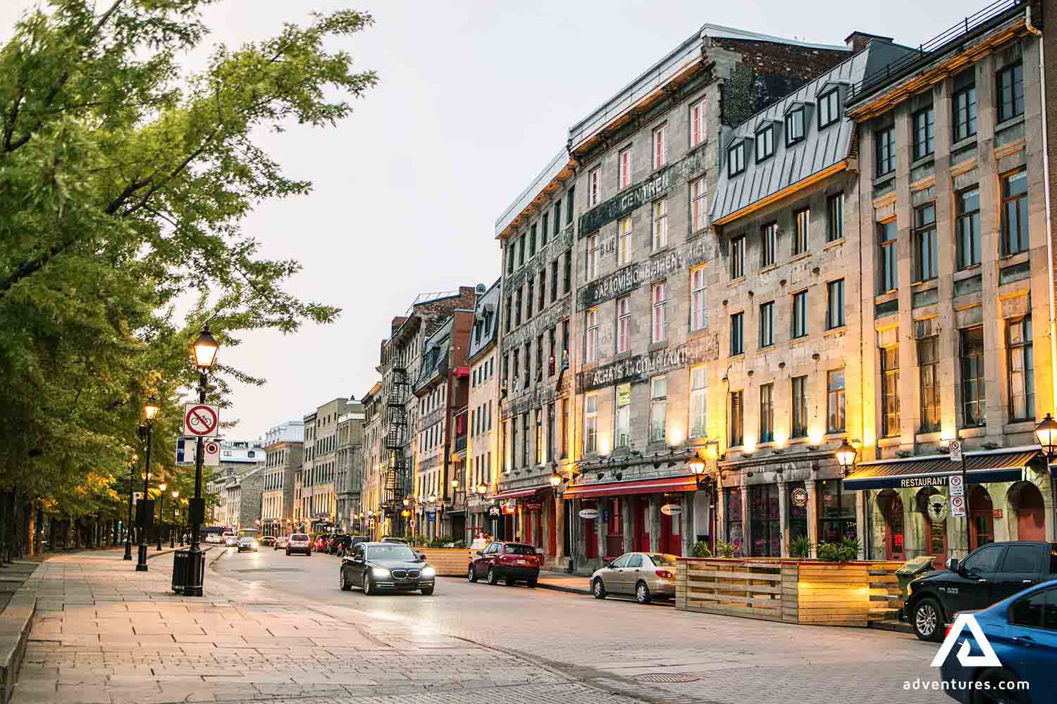 montreal old town view