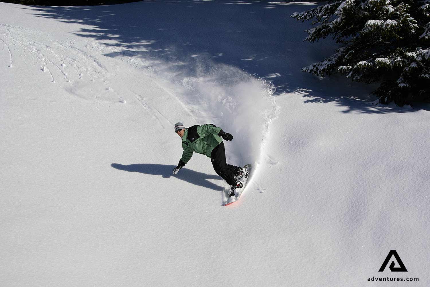 Snow Surfing in the Pyha Area
