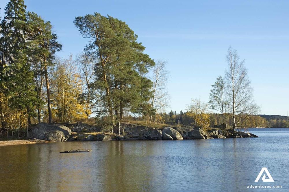 lake pyhajarvi in finland