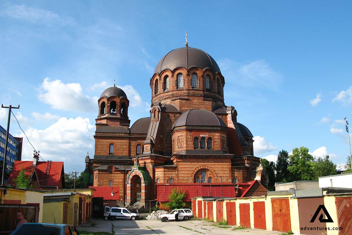 Narva City in Estonia