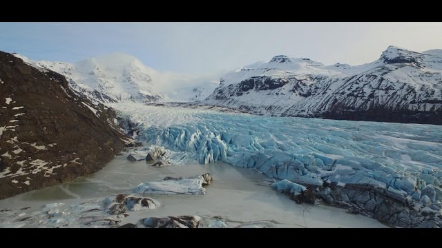 Interstellar Vs. Real Life: Dr. Mann's Planet (Drone Footage)