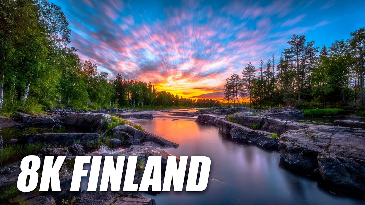 Finland in 8K HDR 60FPS DEMO