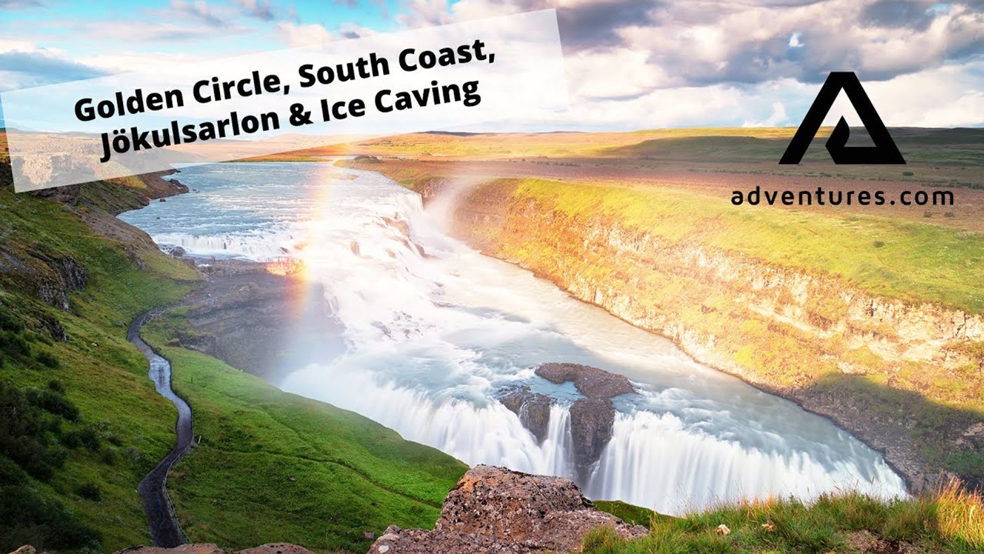 Golden Circle, South Coast, Jokulsarlon & Ice Caving Tour with Adventures.com