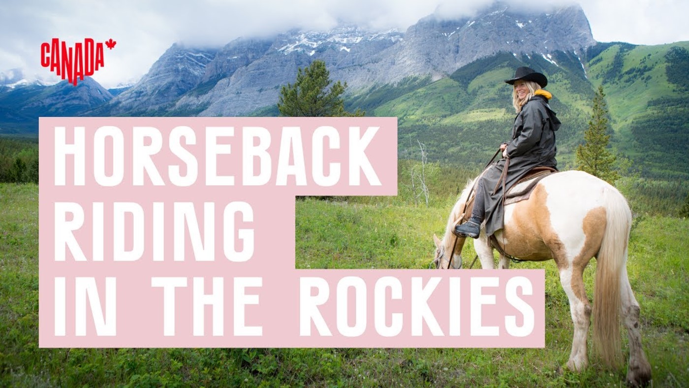 Horse Riding in the Rockies
