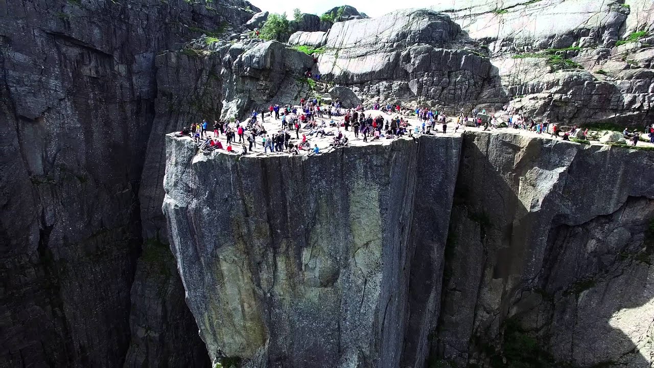 Preikestolen in 4k - Norway - Phantom 3