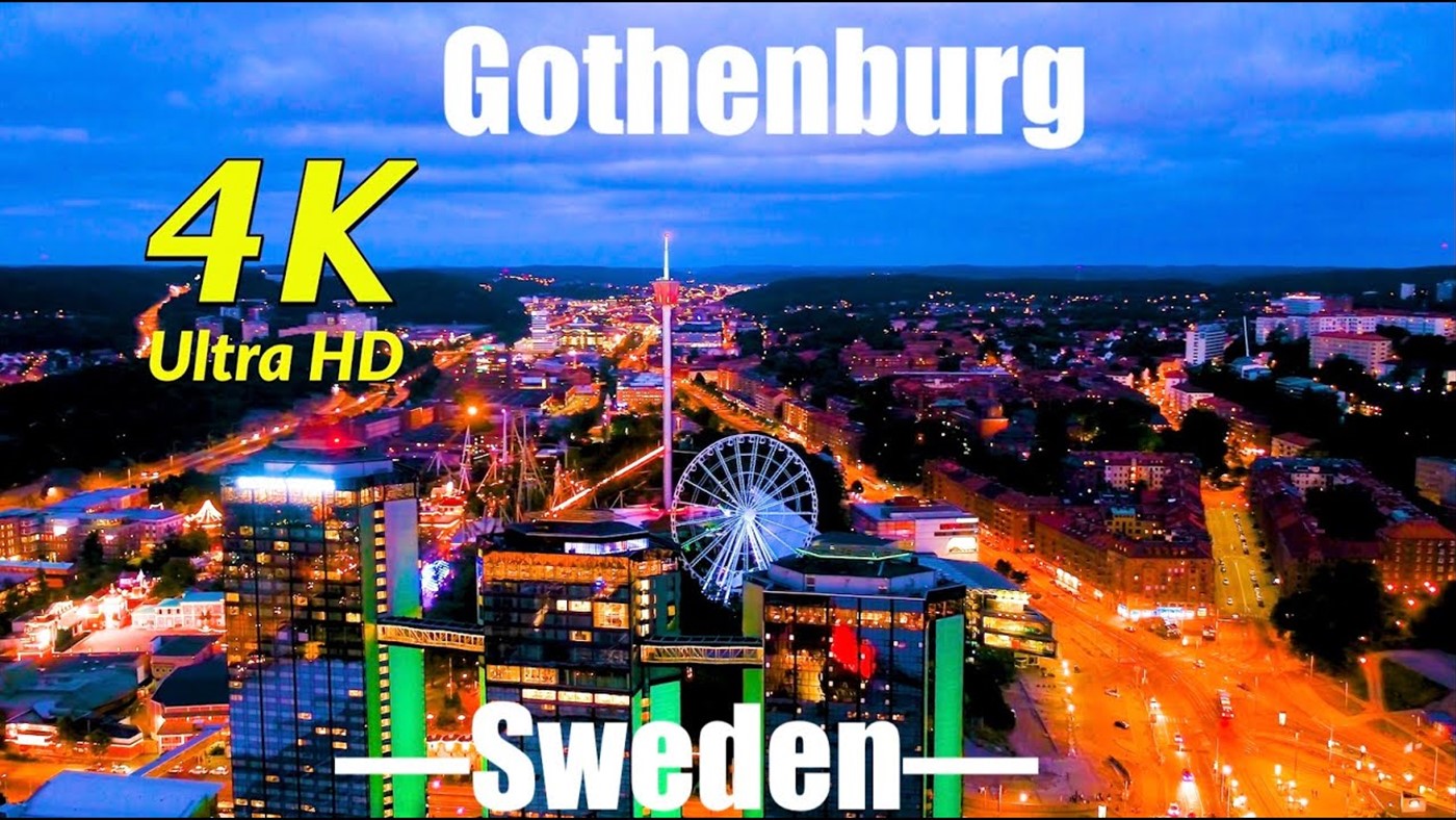 Gothenburg Sweden in 4K UHD